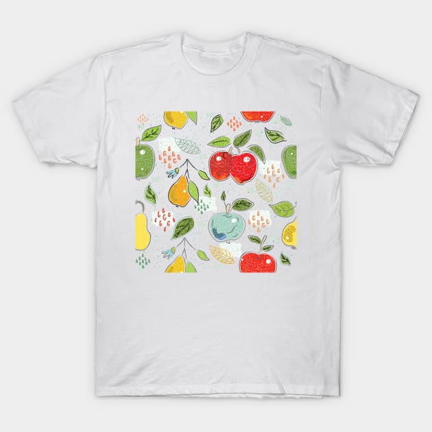 Apple T-Shirt by Kristina Stellar Scandinavian Land